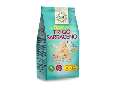 Nachos Sarraceno Amento Quinoa 80G Sun Natural