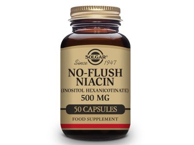 NIACINA NON -BLUSH VIT. B3 500mg 50 VCAPS Solgar