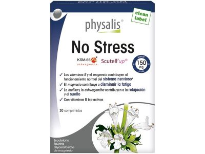 Sem estresse 30 Physalis comprimido