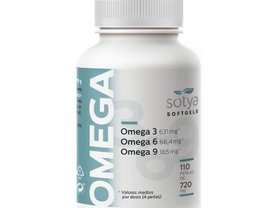 Ômega 3, 6 e 9 500mg 110 pérolas Sotya