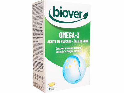 Ômega3 Óleo de peixe 60 cápsulas de biover