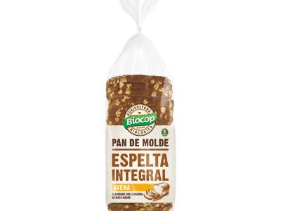 Molde de pão integral Avena 400G Biocop
