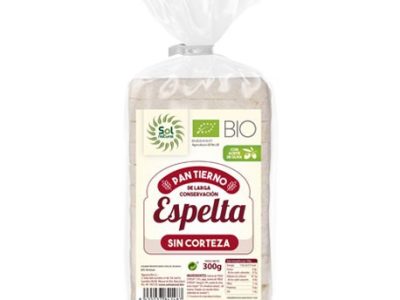 Pão macio sem córtex bio 300g sol natural