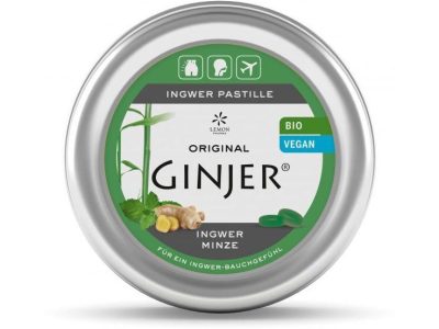 Ginjer-Menta BIO 40G Pílulas farmacêuticas de limão