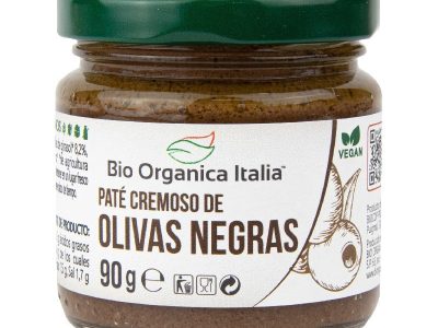 Pate de Olivas Negras Bio 90G Itália orgânica