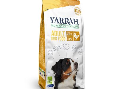 Eu acho para cães adultos com 5 kg de frango Yarrah
