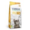 Ração orgânica para gatos Yarrah com frango e proteína, 800g