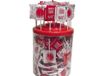 Expositor Bio Cherry Lollipops 200 unidades. Alternativa 3