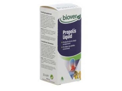 O líquido de propolis cai 50ml Biover