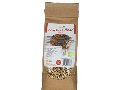 Quinoa real tricolor bio 500g comida de sonho