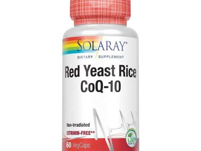 Yast Rice Plus Q10 60 VCAPS Solaray Network