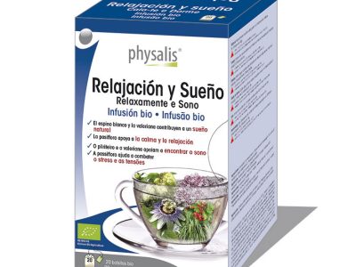 Relaxamento e infusão de sono Bio 20 Filtros Physalis
