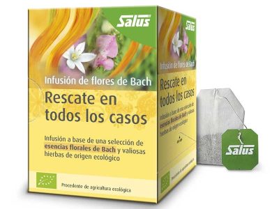 Resgate em todos os casos Infusão de resgate BACH BIO 15 FILTROS SALUS