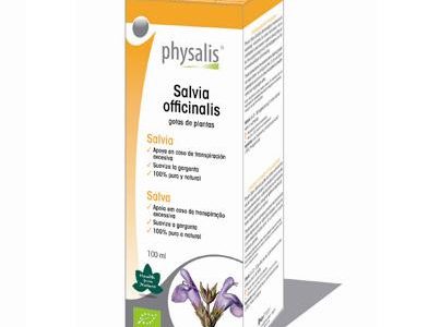 Salvia officinalis extrato hidroalcoólico bio 100ml Physalis