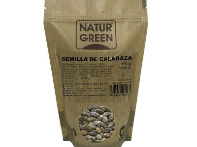Sementes de abóbora bio 225g naturgreen