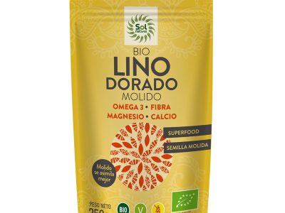 BIO 250G sementes de linho de ouro natural