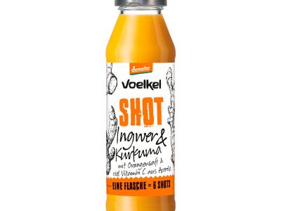 Jengibre e Curcuma Bio 280ml Voelkel tiro