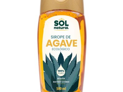 BIO 500ml Agave Sirope Natural Sun