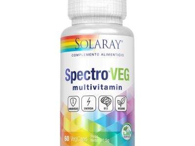 Espectroveg multivitamina 60vcaps solaray