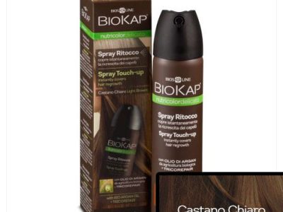 Spray touch-up chestoño claro 75 ml.biokap