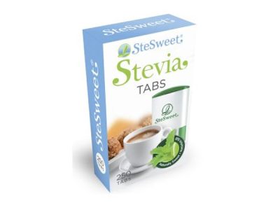 Estévia em comprimidos 250 UDs. Stesweet