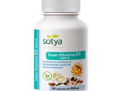 Super Vitamina D3 3000UI 90 Capsulas Sotya