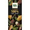 Comprimido de chocolate de cacau puro 70g sol natural