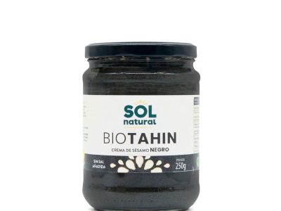 Tahin Black Sesamo Black Bio 250G Sun Natural