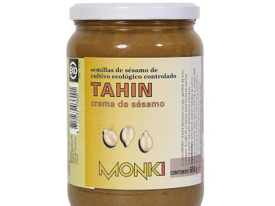 Tahin sem sal biológico 650g Monki