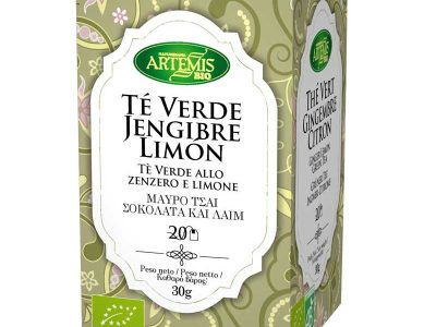 Filtros verdes de Jengiber e Limon 20 Artemis