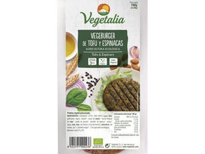 Cópia de Vegeburgo de Tofu e Bio 160G espinafre