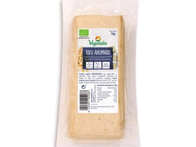 Tofu fumado em massa de 1kg de vegetal