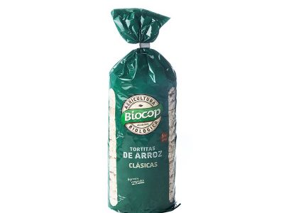 Bolinhos de arroz salgados orgânicos 200g Biocop