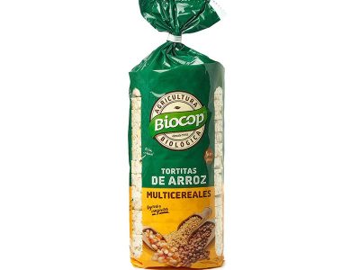 Bolachas de arroz multigrãos Biocop (sem glúten) 200g