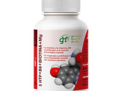 Trigofano 5htp+b6+biotina+mg 60 ghf capsulas