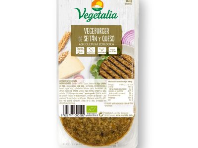 Vegeburgo de Seitan e Bio 160G Cheese