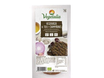 Vegeburgo de tofu e cogumelos bio 160g vegetal