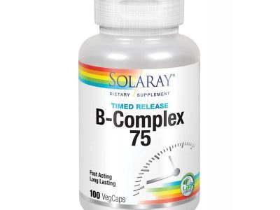 Complexo de vitamina B 75 - 100VCAPS Solaray