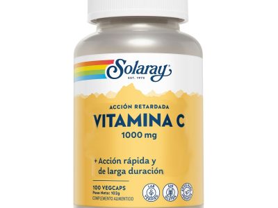 Vitamina C 1000mg A/R 100 comprimidos - Solaray