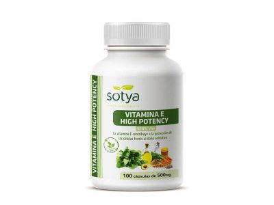 Vitamina e alto potente 500mg 100 cápsulas Sotya