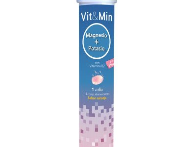 Vit & Min magnésio + potássio 1000 mg 14 eladiets comprimidos efervescentes
