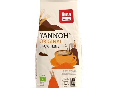 Yannoh para cafeteira (café de cereal) bolsa bio 1 kg Lima