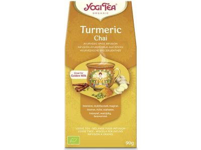 Yogi Tea Curcuma/Açafrão Chai Bio 90G