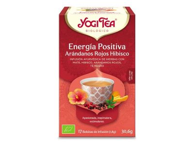 Filtros de energia positiva do chá de iogue, arandano e hibiscus 17