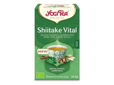 Yogi Tea Shiitake Vital Bio 17 Filtros