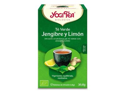 Yogi Tea Tea Green, Ginger and Lemon 17 Filtros