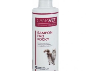 Shampoo para gatos Antiparasitário 250ml  Canavet
