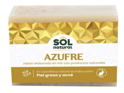 Sabonete de enxofre, 100g - Sol Natural