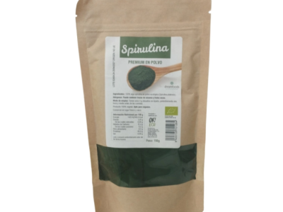 Spirulina Orgânica em Pó 150g - Dream Foods